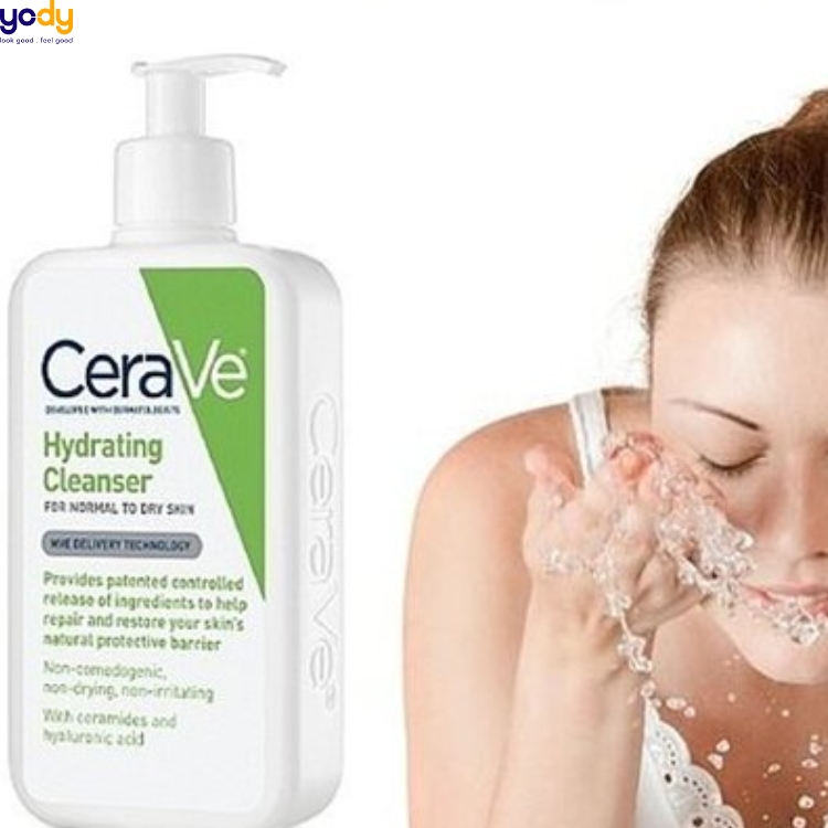 Lưu ý sữa rửa mặt cerave cho da khô