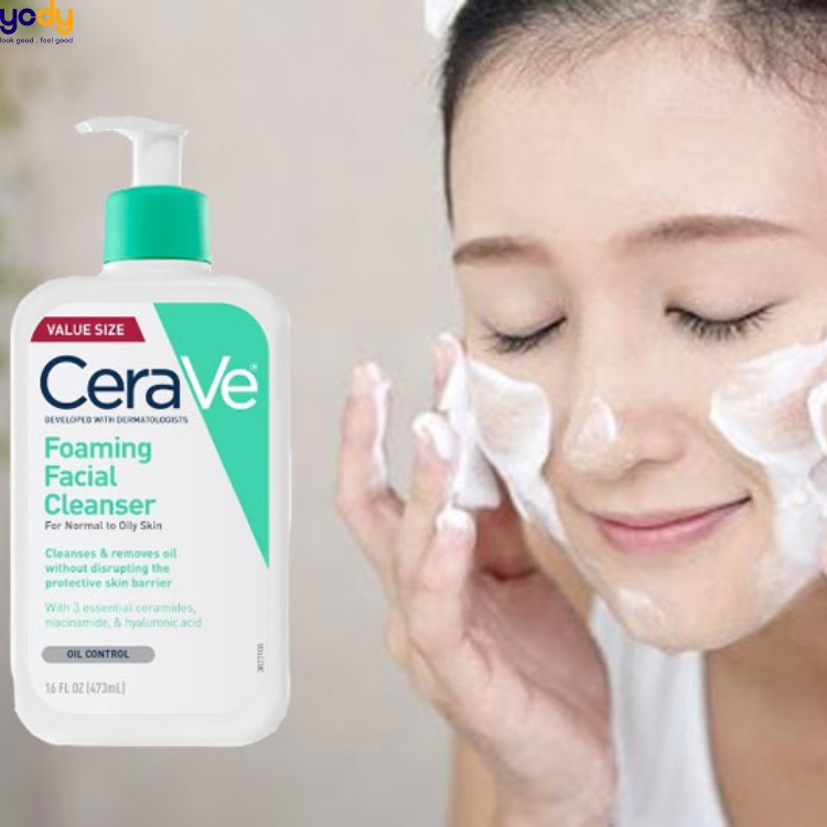 sữa rửa mặt cerave cho da khô