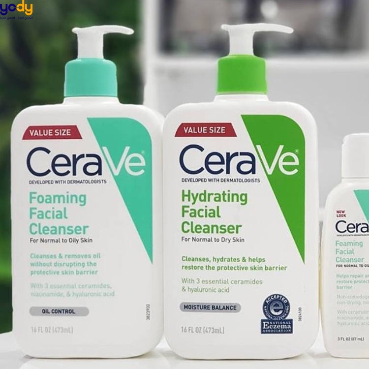 sữa rửa mặt cerave cho da khô