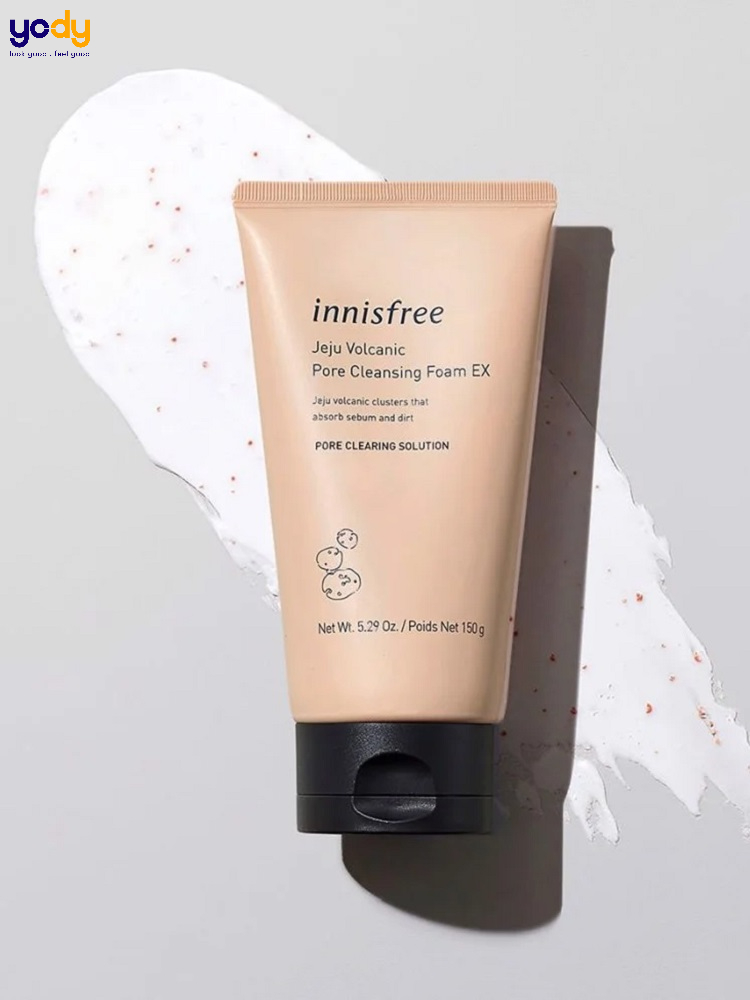 sữa rửa mặt innisfree tro núi lửa