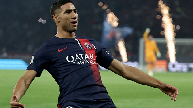 Thống kê ấn tượng của Achraf Hakimi ở Champions League