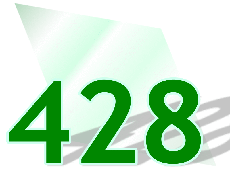 Numbers: Number 428