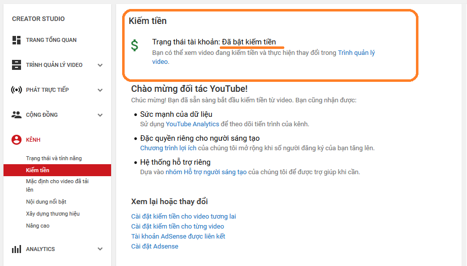 Hướng dẫn bật tính năng kiếm tiền trên youtube 2019 - Yêu cầu 4000 giờ