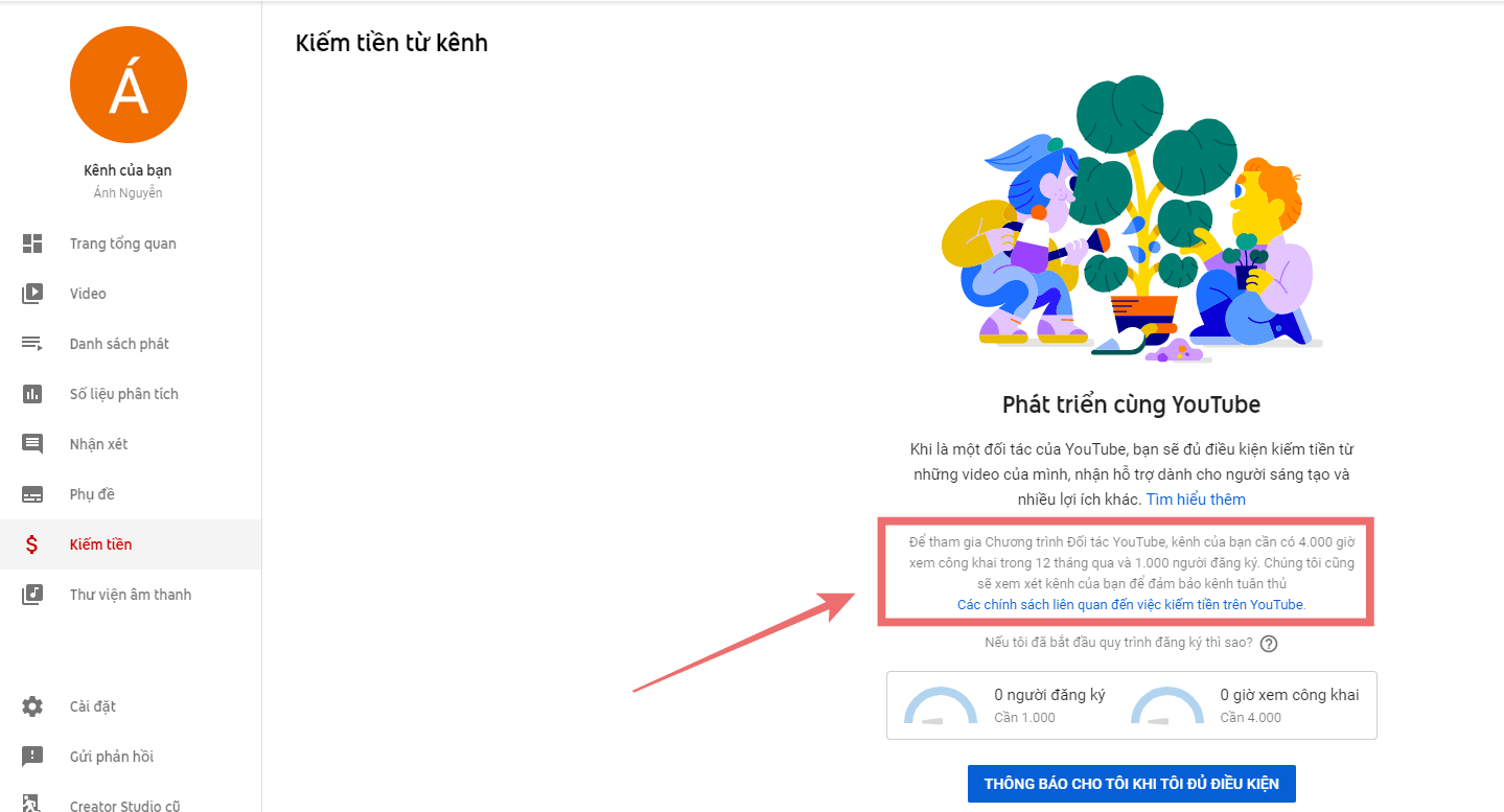 Điều kiện để bật kiếm tiền Youtube mới nhất 2024 - ACCESSTRADE