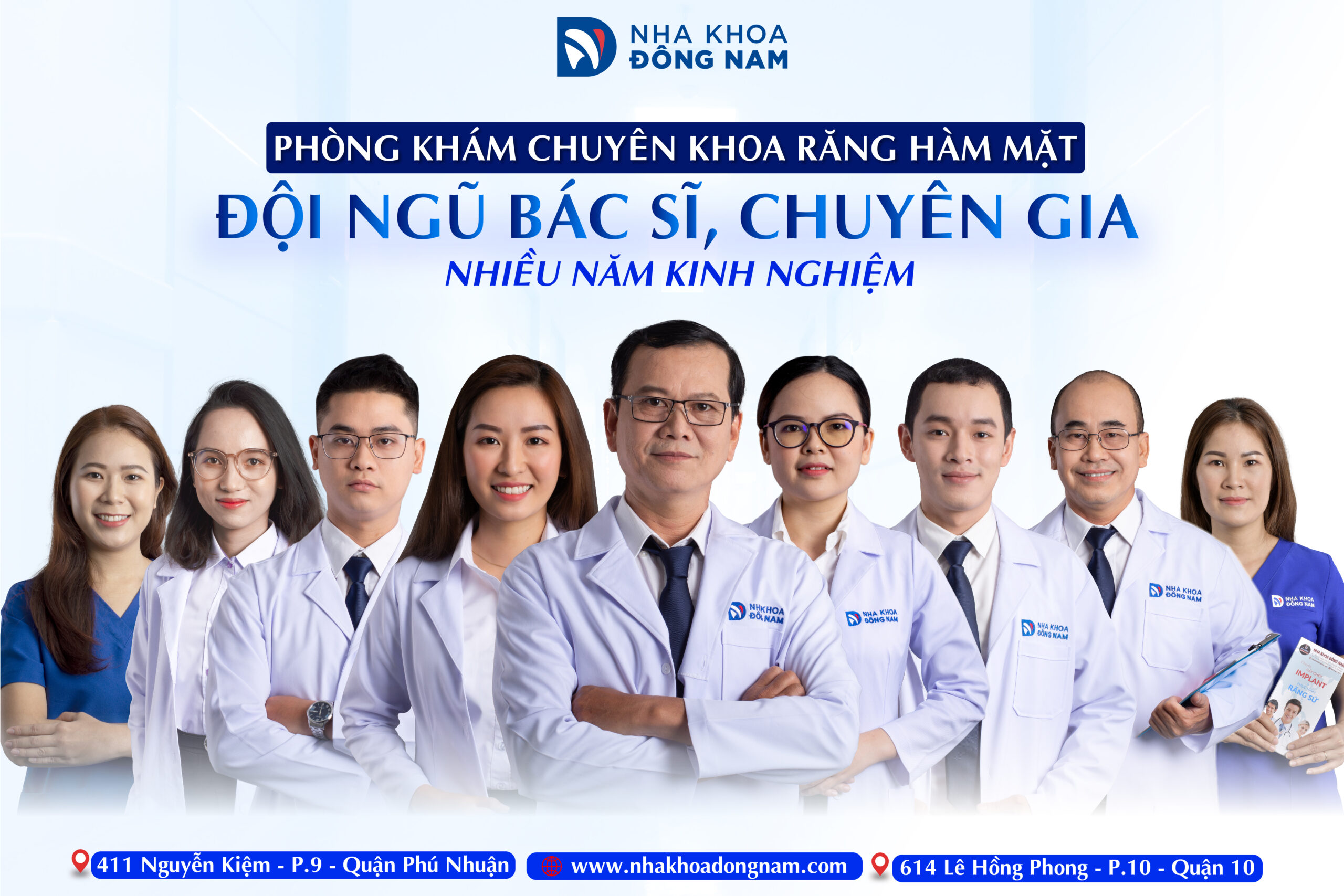 Đội ngũ bác sĩ kinh nghiệm 20 năm