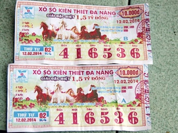 Nhận biết vé xổ số kiến thiết thật giả, chi tiết cho người mới